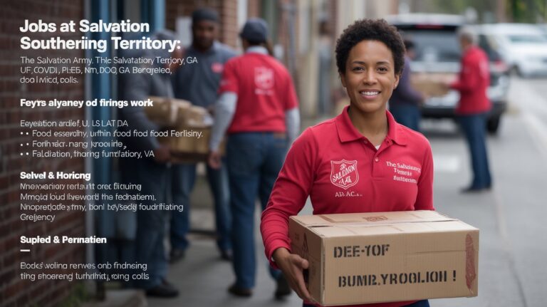 A woman in a red shirt holds a box, smiling as she prepares to present it.